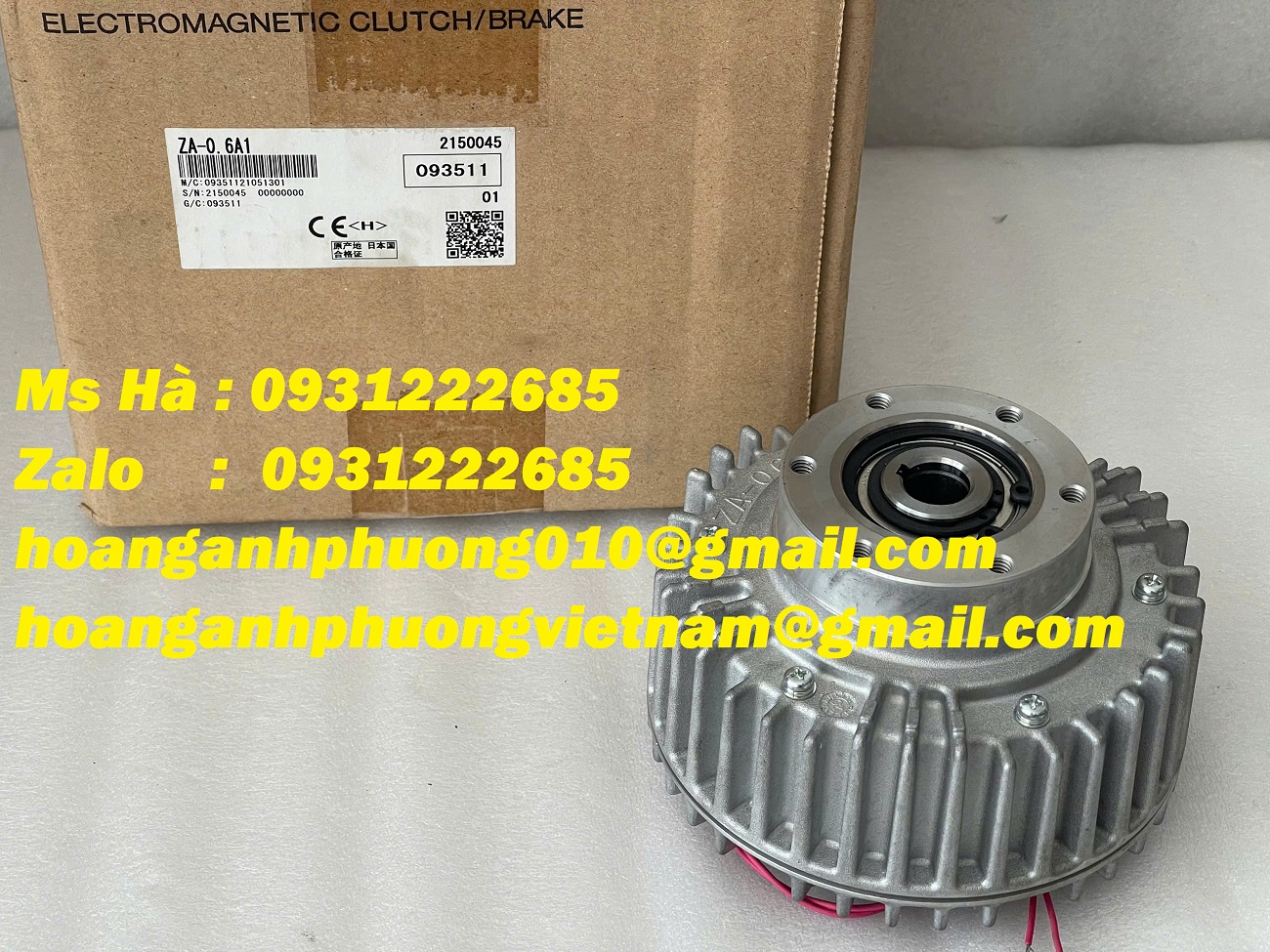 Thắng từ Mitsubishi ZA-0.6A1 - tối ưu vận hành máy móc